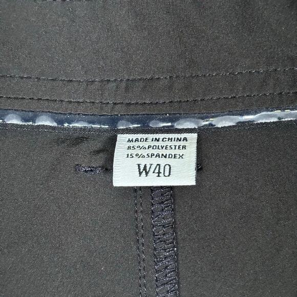 FootJoy Men’s Golf Shorts W40 Black Stretch Performance Moisture Wicking FJ - Picture 6 of 8